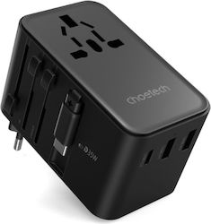 Choetech PD5022 Αντάπτορας Πρίζας σε Universal