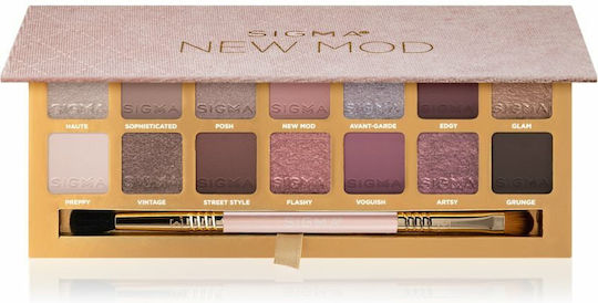 Sigma Paletă cu Farduri de Pleoape Formă Solidă New Mod Eyeshadow Palette 208.2gr