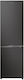 Candy Fridge-Freezer 279lt NoFrost H182.5xW54.5xD60.2cm Black CNCQ2T518EB