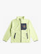 Cardigan pentru copii Fleece Shadow Lime Ice Fields