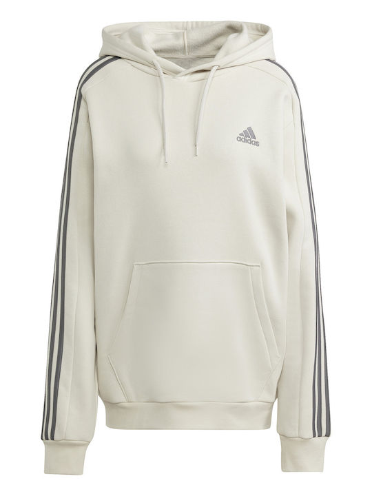 Adidas Men's Sweatshirt with Hood Ecru