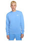 Nike Sportswear Men's Sweatshirt Light Blue