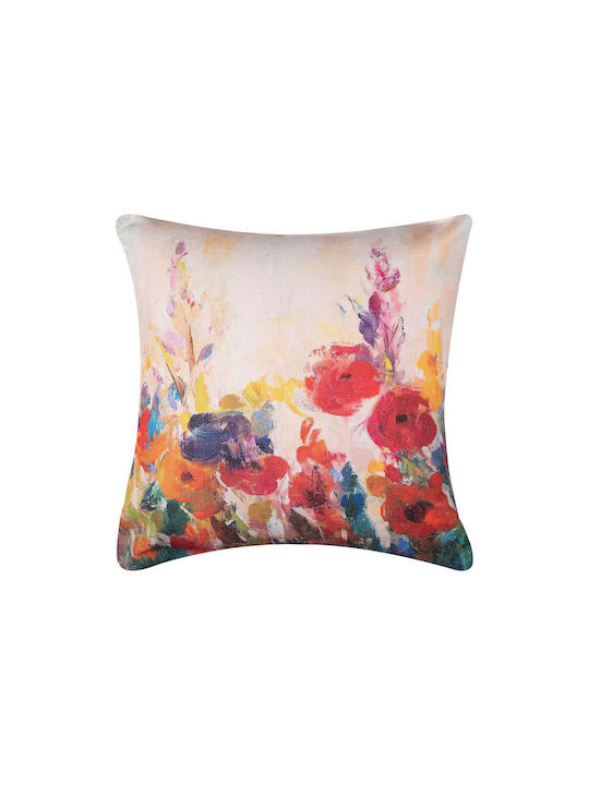 Silk Fashion Decorative Pillow Case Ks310 Multicolour 45x45cm.