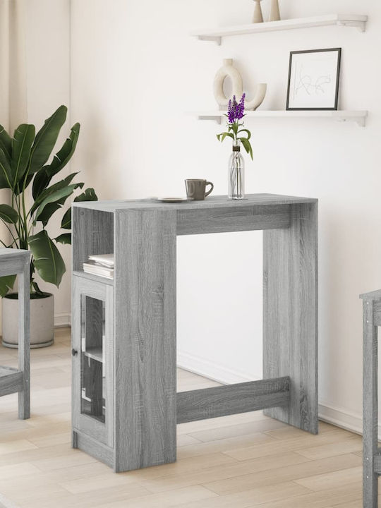 Vidaxl Τραπέζι Μπαρ Γκρι Sonoma 101x40x103,5cm ...