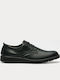 Leder Herren Freizeitschuhe Anatomisch Schwarz