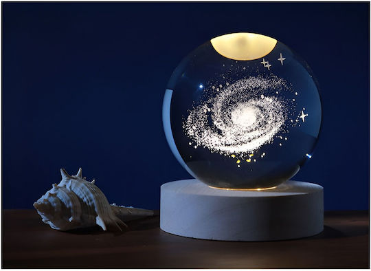 Total Gift Decorative Lamp Crystal Ball Transparent