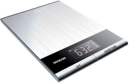 Sencor Ψηφιακή Ζυγαριά Κουζίνας έως 5kg Γκρι