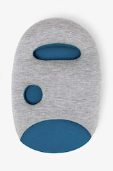 Ostrichpillow Μαξιλαράκι Ταξιδίου Βαμβακερό Μπλε