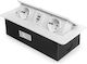 Spacetronik SPS-D24W V2 Pop-up Steckdose