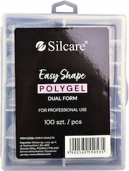 Silcare Tips Νυχιών Διάφανα 100τμχ