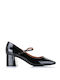 Gioseppo Patent Leather Black Heels