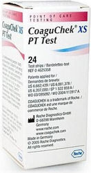 CoaguChek XS PT X 24 Teststreifen