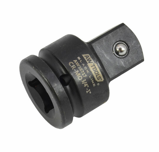Awtools Schlagreduzierung 3/4" auf 1" Black Line