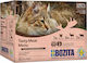 Bozita Feline Meat In Wet Food for Adult Cats in Cans with Meat Grain-Free & Gluten-Free 12x85gr