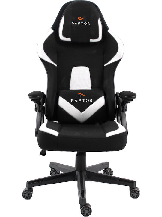 Raptor Fury Υφασμάτινη Μαύρο / Λευκό