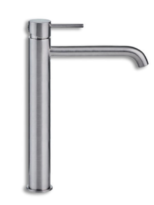 Viospiral Mixing Tall Sink Faucet Silver