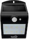 Led Reflector Solar Panel Motion Sensor Black Home Flp 2/bk Solar 1200 Mah