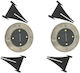Set 2 Strend Pro Izar Solar Lamps Gruid 120x140 Mm 4 Led