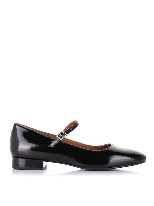 Gioseppo Leather Ballerinas Black