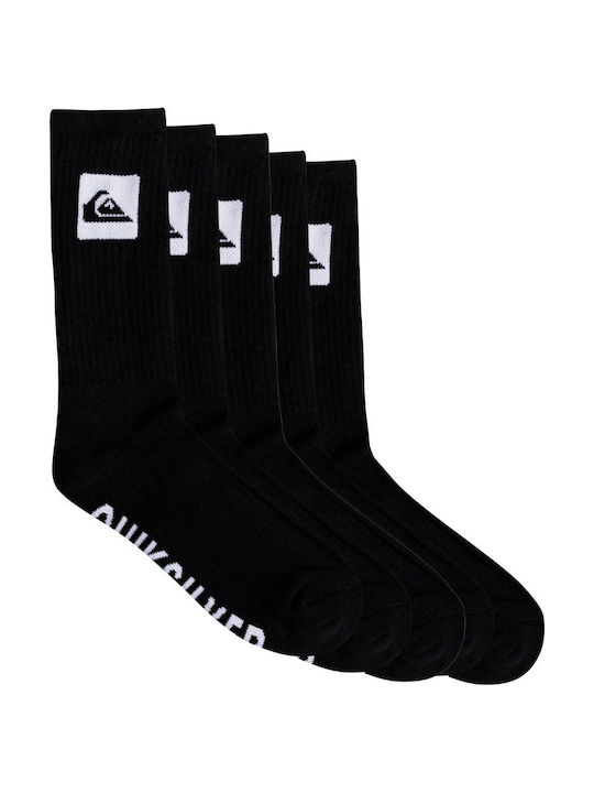 Quiksilver Bărbați Șosete Black 5Pachet