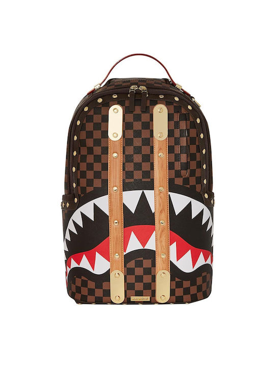 Sprayground Monsieur Explorateur Σακίδιο Πλάτης Αδιάβροχο Καφέ