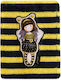 Santoro Gorjuss Furry Notebook Ruled Orange Bee-loved