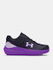 Surge 4 Kids Sports Shoes Running with Hoop & Loop Closure Purple