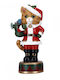 Christmas Figure Length 8.9cm Cat with Santa Claus Costume
