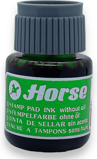 Huhua Horse Μελάνι για Ταμπόν Σφραγίδας Πράσινο