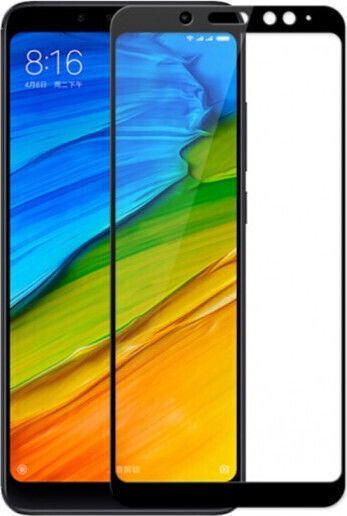 3D Full Face Tempered Glass Μαύρο (Redmi Note 4/Note 4X)