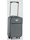 Colorlife 18696 Kabinenreisekoffer Weichschalen Gray mit 4 Räder Höhe 53cm