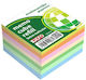 +Efo Note Pads in Cube 500 Sheets 8.5x8.5cm