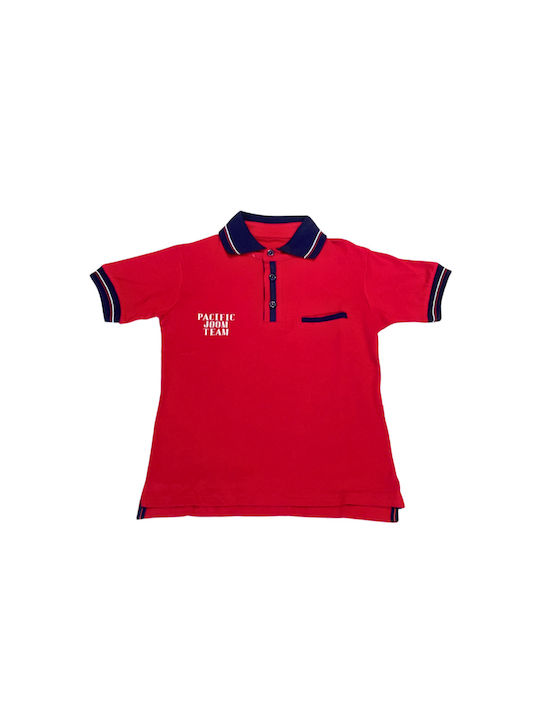 Joom Kids Polo Short Sleeve Red