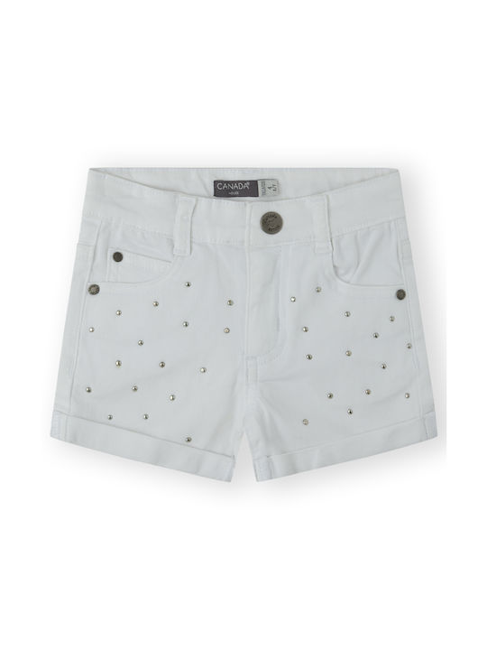 Canada House Kids Shorts/Bermuda Denim White