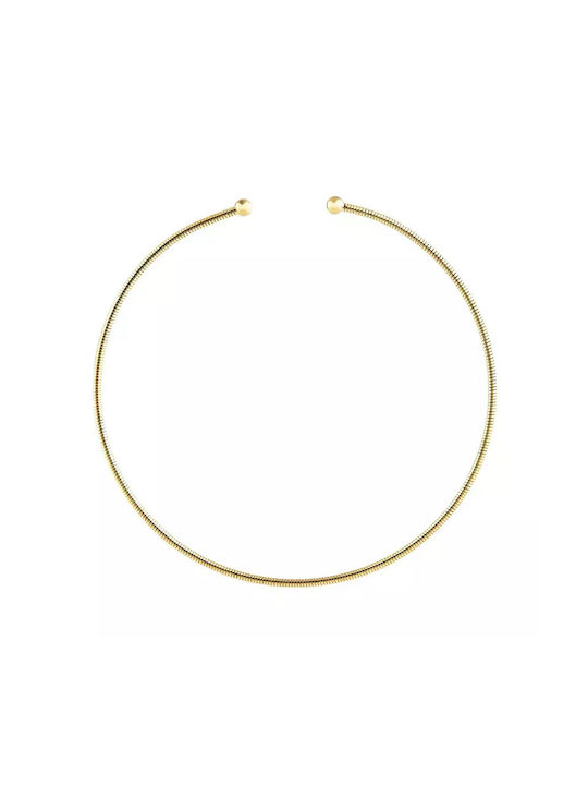 Awear Choker from Gold Plated Steel