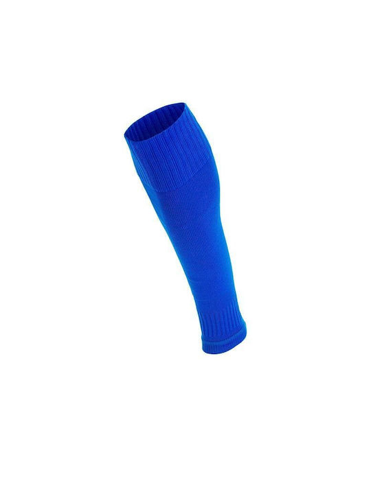 Macron Leg Sleeves For Football Shin Guards Blue 1 Pair