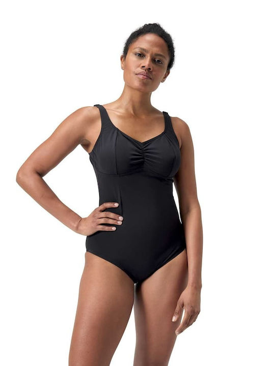 Speedo One-Piece Swimsuit Black