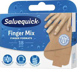 Salvequick Finger Mix Αυτοκόλλητα Επιθέματα