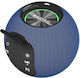 Ibiza Sound Boomy Ηχείο Bluetooth 5W με Διάρκεια Μπαταρίας έως 5 ώρες Μπλε