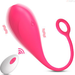 Vibrator din silicon cu telecomandă Sexopolis Ayla roz