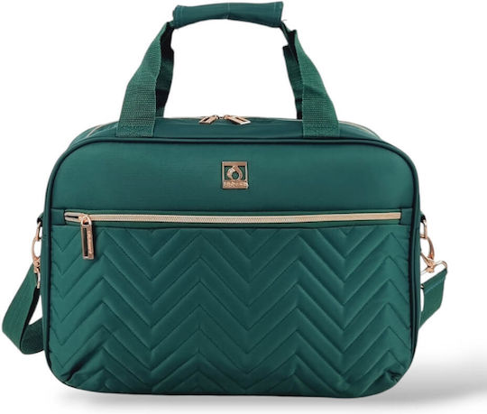 Diplomat Monaco Sack Voyage 16lt Green Fabric L40xW15xH28cm