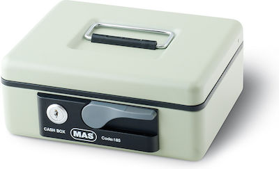 Mas Cash Box with Lock Green