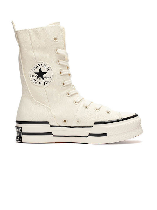 Converse Chuck 70 Plus Xhi Femei Sneakers Egret / Black