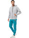 Hoodie with Grey Color