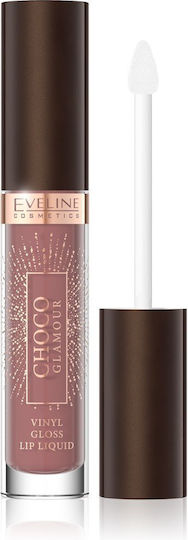 Eveline Choco Glamour Lichid Ruj 03 - Toffe Chocolate 4.5ml