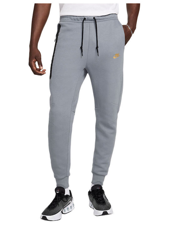 Nike Tech Fleece Παντελόνι Φόρμας Fleece Γκρι