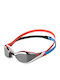 Speedo Fastskin Pure Focus Swimming Goggles Adults with Anti-fog Lenses Red