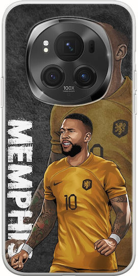 Fotbal Stele Memphis Depay Olanda Honor Magic 6 Pro 5G TPU Flexibil Silicon Transparent