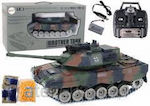 Lean Toys German Leopard Remote Controlled Tank