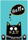 Next Funny Cat Notebook Stapled 17x25cm 40 Shee...